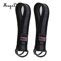 야외 그네 방음 부스 정자 안장 팽이 의자 인테리어 야외 스포츠 2 개/갑 스윙 등반 매달려 스트랩 높은 바, 02 34cm