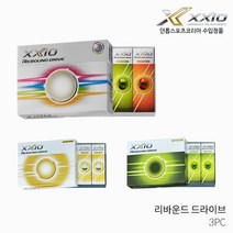 [던롭/젝시오]2022년 NEW 리바운드 드라이브 골프볼[12구][화이트], 리바운드 드라이브 골프볼(혼합색상)