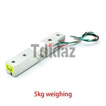 로드 셀 1KG 5KG HX711 AD 모듈 중량 센서 전자 저울 알루미늄 합금 계량 압력, 06 5KG