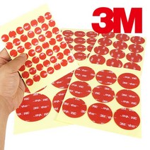 3M VHB 4910 초강력 투명 폼 원형 그립톡 양면테이프 _ 486489EA, pangstory 30mm 12개입