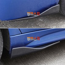 전 차종 공용 카나드 컵윙 블랙 바디킷 카본 사이드윙, 01. 블랙 소