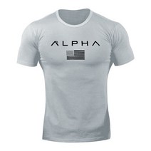 스페이스짐 알파 alpha 티셔츠 머슬핏 반팔티 헬스 의류 헬스 상의 헬스복