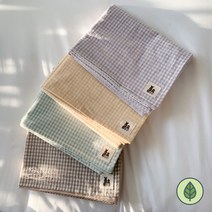 [개달당]오가닉 무지개 양면 사계절 블랭킷 _ 애견이불 강아지이불 고양이이불 강아지담요 낮잠이불, 브라운
