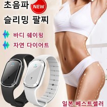 초음파슬리밍 팔찌바디 쉐이핑자연 다이어트 건강다이어트 팔찌, 블랙