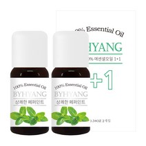 바이향 에센셜 오일 10ml x 2p, 상쾌한 페퍼민트