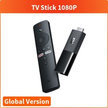 샤오미 미스틱 넷플릭스 리모컨 4k 세톱박스 Xiaomi-Mi TV 스틱 글로벌 버전 안드로이드 9.0 쿼드 코어, 01 TV Stick 1080P_02 Eu 플러그