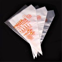 모나카깍지 앙금 플라워 벚꽃 깍지 짤주머니 베이킹 재료 일회용 생과자 가방 아이싱 파이핑 퐁당 케이크 크림 가방 컵케익 꾸미기 팁 케이크 노즐 용 생과자 가방, 10개