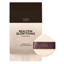 듀엠 리얼테인 글로우 픽싱 쿠션 리필파우치, 23호(네추럴베이지), 1개