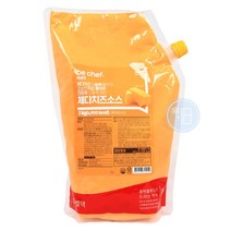 동원홈푸드 비쉐프 냉장 체다치즈소스 2kg