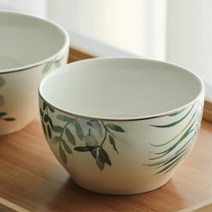 가정식 도자기그릇 공기 대접 면기 한식 자취필수템, 아마조니아 공기1p