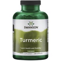 Swanson 터메릭 720mg 캡슐, 30개입, 1개