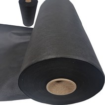 농업용 부직포 제초부직포 공장직영 거성농자재, 흑 부직포, 폭200cm 길이200m(24.0kg)