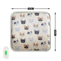 조절 가능한 전기 난방 패드 담요 개 고양이 강아지 매트 자기 애완 동물 열 겨울 두꺼운 침대, 02 02 EU_01 Third gear