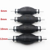 고무 손 연료 펌프 6mm 8mm 10mm 12mm 알루미늄 라인 핸드 프라이머 전구 모든 자동차 보트 해양 선외, 04 12 mm