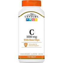21st Century 비타민C 1000mg 110정, 1개, 기본