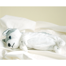 필통 가방 모음 나노블럭 실리콘 강남필통 파우치, 1개, 애니멀인형필통_허스키