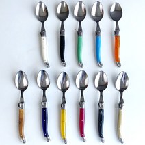 장네론 라귀올 조각 디너스푼 / 11 color, 프렌치블루