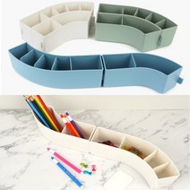 만둥이네 트레인펜홀더 아이보리 아크릴연필꽂이 펜트레이 볼펜꽂이 연필꽂이 다용도꽂이 깔끔한펜꽂이 모던펜꽂이 펜꽂이 아크릴펜꽂이, 세이지 그린