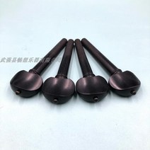 비올라 튜닝 페그 15 quot-16quot 피팅 4 개 천연 대추 나무/흑단/로즈우드 부품 및 액세서리, [03] ebony 3