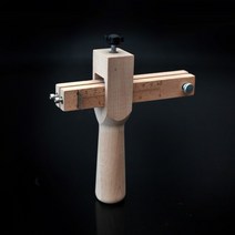 가죽공예 ONTON 스트랩커터 우드 간격 재단 가죽공예