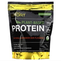 캘리포니아 골드 뉴트리션 스포츠 식물성 단백질 파우더 시나몬 번 907g 프로틴 비건