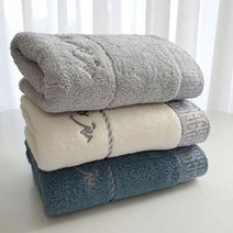 쿨샵 순면 스포츠타올 국내제작 수건 만사형통 30수, 네이비