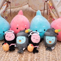 제주 돌고래 돌코앤로미 캐릭터 인형 굿즈 4종 돌고래 해녀 하르방 애착인형선물, 하르방(블루15cm)