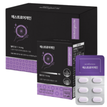 뉴트리커먼 에스트로어게인 갱년기 여성 건강 600mg, 1박스, 120정, 60정