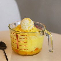 레벤호프 내열강화유리 비커 계량컵 500ml 1000ml 2타입