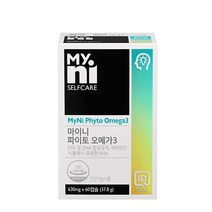 일동제약 마이니 파이토 오메가3 식물성 DHA EPA 비타민D 정제어유 장용성 청소년 남성 여성 건조한눈 630mgx60캡슐, 1개