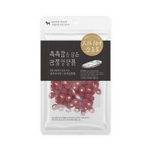 간식 시니어 관절 영양롤 100g 시츄 포메라니안 퍼그 체키니즈 강이지비프져키 코카스파니엘 웰시코기 푸들