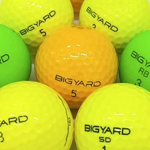 빅야드컬러로스트볼 A- 등급 30알 골프공GOLF골프시즌 로스트볼