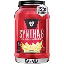 BSN 신타6 단백질 파우더 SYNTHA6 웨이프로틴 초콜릿밀크쉐이크맛 1.32kg 28회분, 1개, 28인분 (1팩) + 딸기 밀크 쉐이크