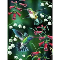 꽃밭 속 날아다니는 벌새 우드 직소퍼즐 복 좋은 기운 희망 사랑 가다져주는 풍수 조각퍼즐 슬기로운 취미생활 어르신 효도선물 집중력향상 스트레스 해소 최신상, 벌새 세로 퍼즐도안16, 300피스