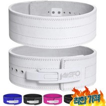 미국 직배송 리프팅 웨이트 JAYEFO 레버 IPF 버클 및 STRONGM - 03 하얀색