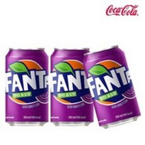 [코카콜라] 환타 포도(뚱캔), 355ml, 48개