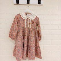 페리미츠 [꼬망스복합관] 여아 카라 로즈원피스 P2132O684