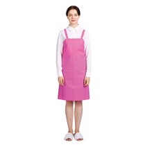 네오브릭 방수앞치마 우레탄 (소) H형 65X75cm 14color, 핑크/무광, 1개