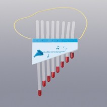 (초등3학년2학기) 빨대 팬플루트 만들기 도안 빨대 끈 마개 5명 세트 (KSIC-10154)