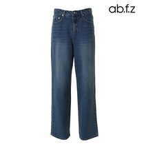 에이비플러스 ab.f.z 미들 워싱 스트레이트 데님 팬츠 (AFV4QE33A)
