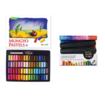 문교 일반 사각파스텔 64p + 파스텔홀더 2p, 64color, 1세트