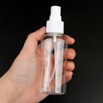 socean 수제화장품 분사형 투명 용기 120ml 스프레이 공병 분무기 리퀴드 보틀 향수 미스트 분사 노즐 빈용기 공용기