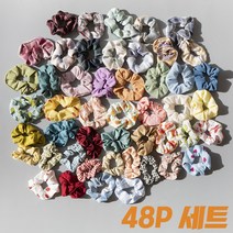 84x84 곱창 밴드 머리끈 48p 세트