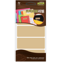 레이테크 크라프트 라벨 네임스티커 견출지 7종류 (20-KR103-219), 34x87mm(20-KR201)