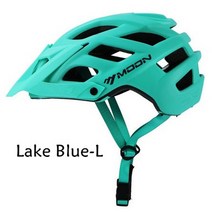 달 casco mbt 사이클링 자전거 스포츠 안전 헬멧 오프로드 산악 자전거 헬멧 야외 승마 헬멧 casco bicicleta hombre, 레이크 블루 -L