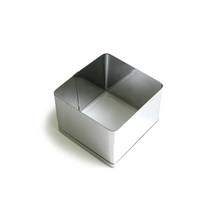 쿠키커터 사각 60x60x45 비스켓 떡커터