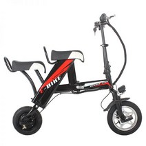 전기자전거 세발 1000W 배달 2인용 접이식 26인치 삼륜 전동자전거, 프레임에는 모터 배터리가 포함, 36V