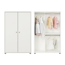 한샘 보나 긴옷형 옷장 80cm, E:그레이_베이지(E)