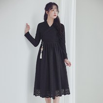 수설화 생활한복 고요 철릭원피스 생활한복(개량한복)