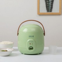 키친아트 라팔 포니 미니 전기 밥솥 그린, 본상품선택